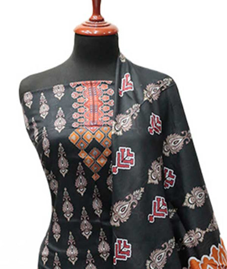 Alisha Digital Lawn`26 D#1821 (Black)