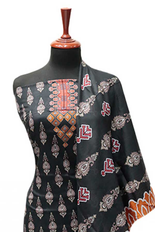 Alisha Digital Lawn`26 D#1821 (Black)