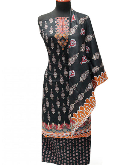 Alisha Digital Lawn`26 D#1821 (Black)
