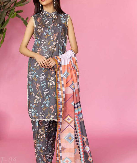 Alisha Digital Print Lawn'23 D#4