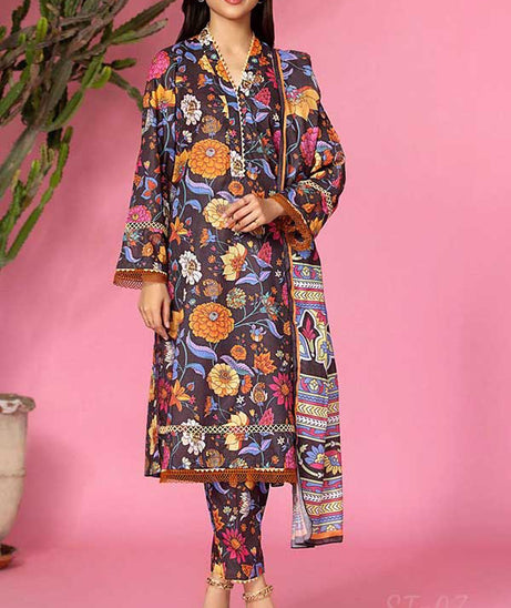 Alisha Digital Print Lawn'23 D#7