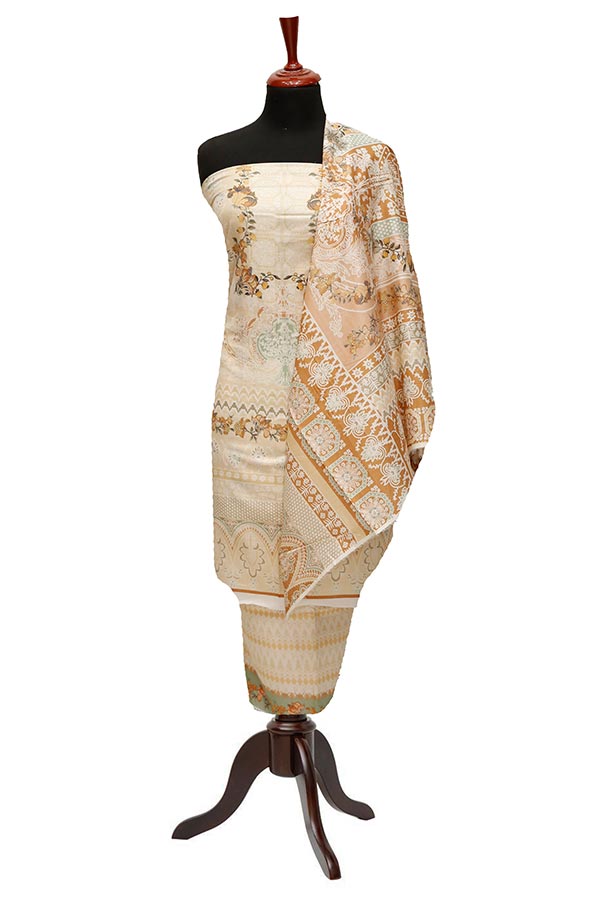 Alishba Classic Lawn`23 D#2374 Cream