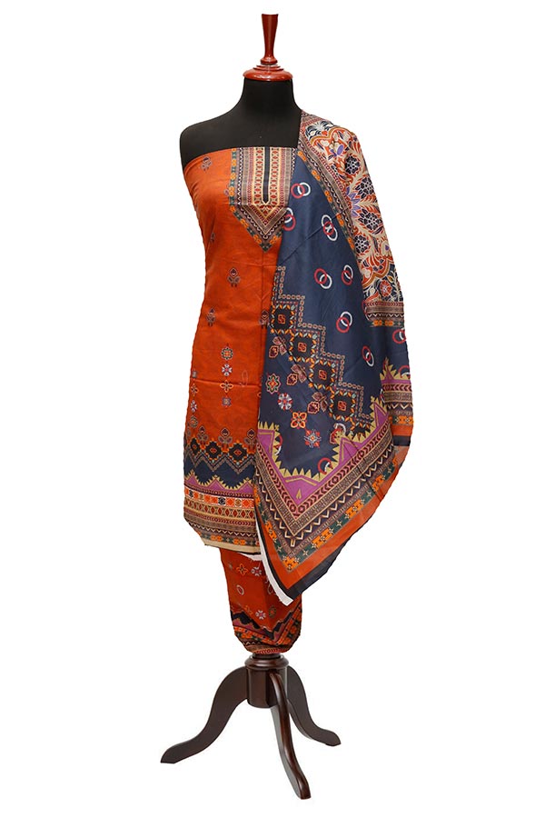 Alishba Classic Lawn`23 D#2382 D Rust