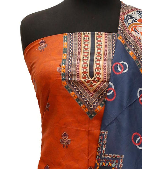 Alishba Classic Lawn`23 D#2382 D Rust