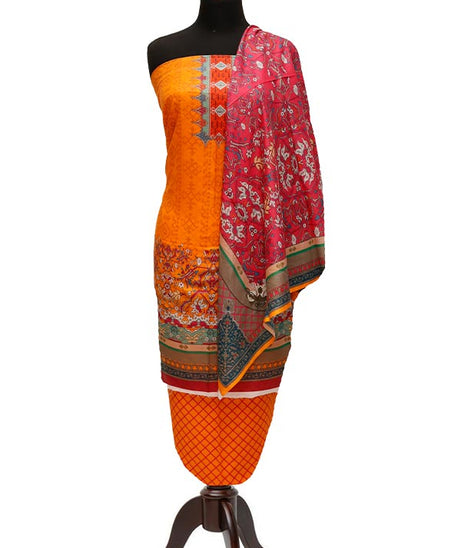 Alishba Classic Lawn`23 D#2383 Orange