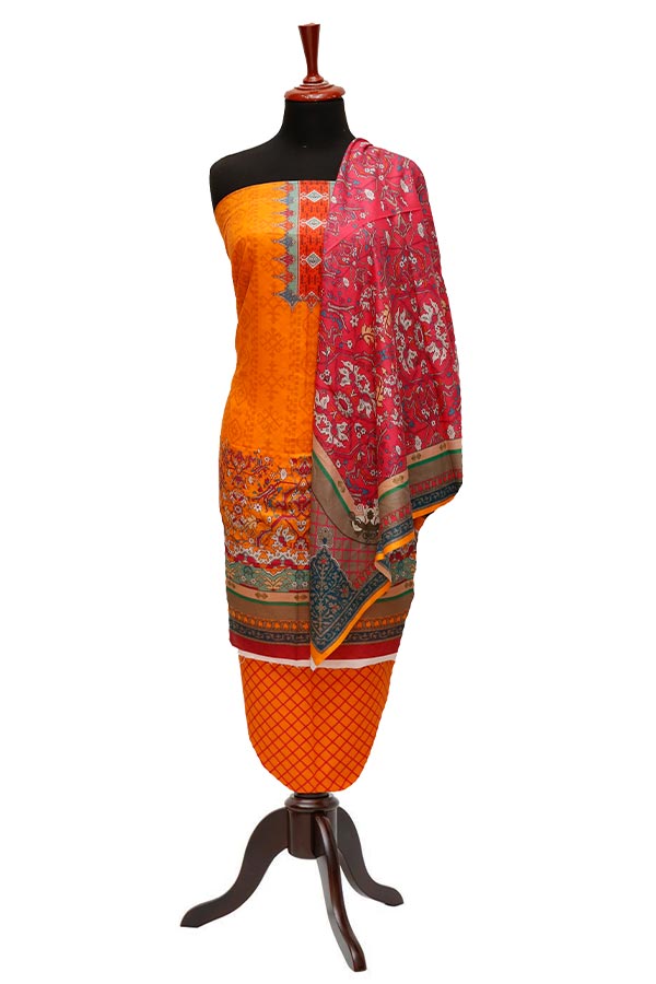 Alishba Classic Lawn`23 D#2383 Orange