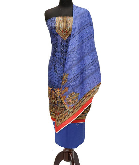 Alishba Classic Lawn`23 D#2844 Blue