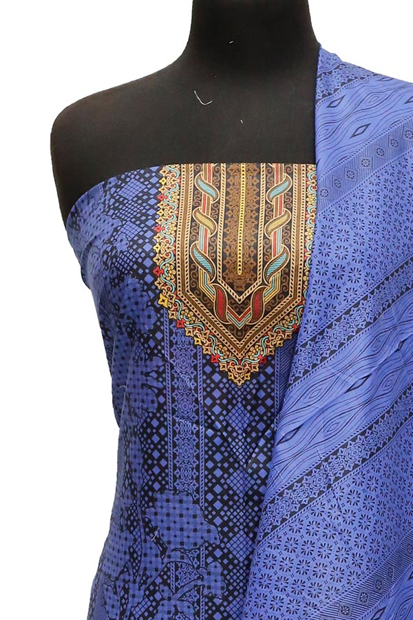 Alishba Classic Lawn`23 D#2844 Blue