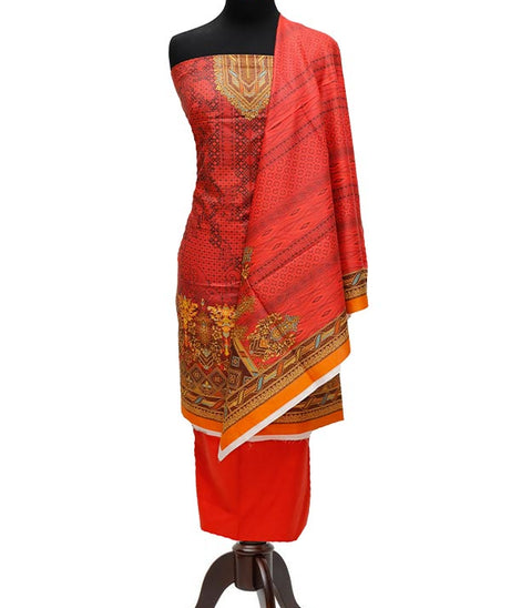 Alishba Classic Lawn`23 D#2845 Red