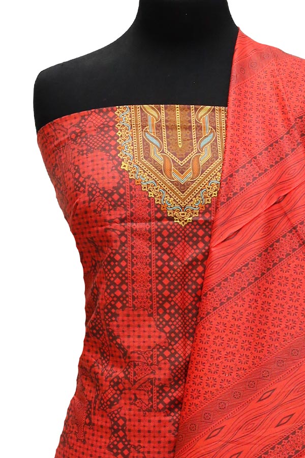 Alishba Classic Lawn`23 D#2845 Red