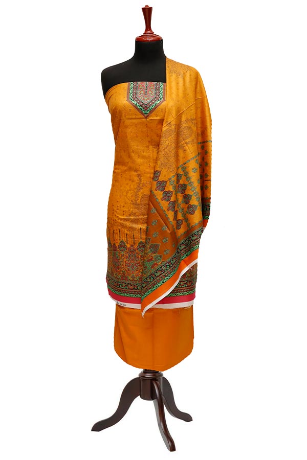 Alishba Classic Lawn`23 D#2846 Mustard
