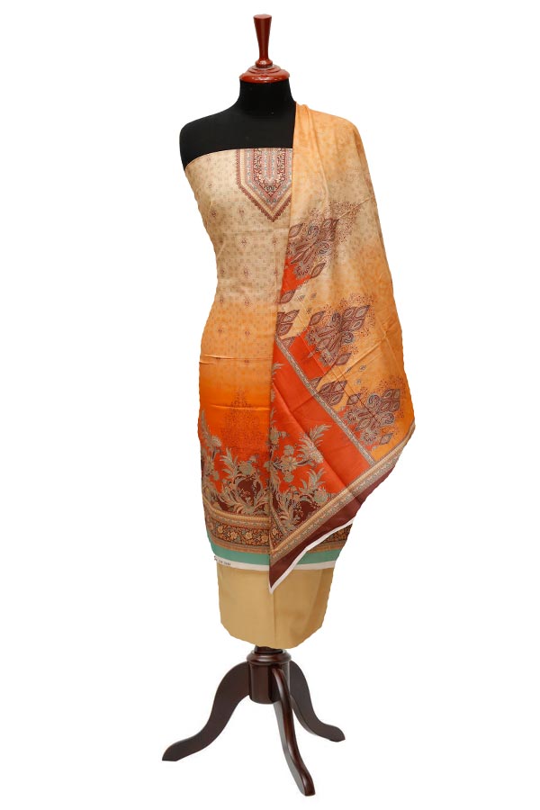 Alishba Classic Lawn`23 D#2849 Golden