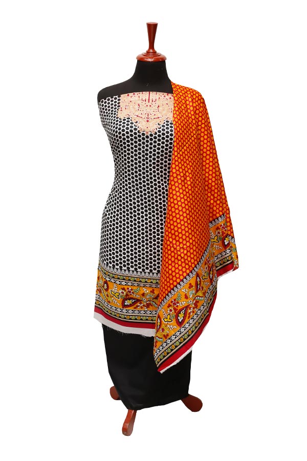 Alishba Classic Lawn`22 D#2823 Orange