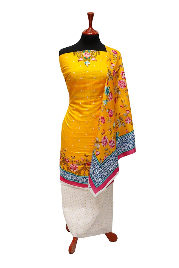 Alishba Classic Lawn`22 D#2833 Yellow