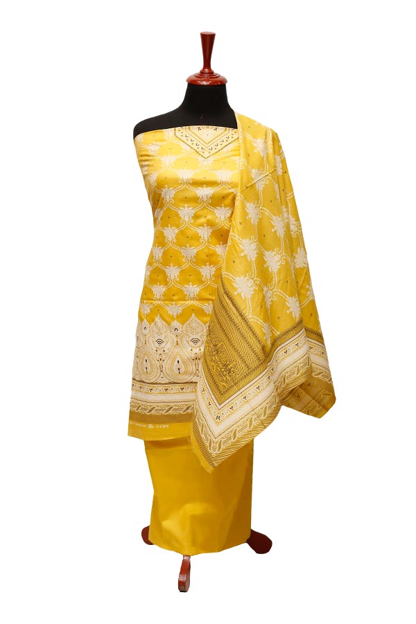 Alishba Classic Lawn`22 D#2838 Yellow