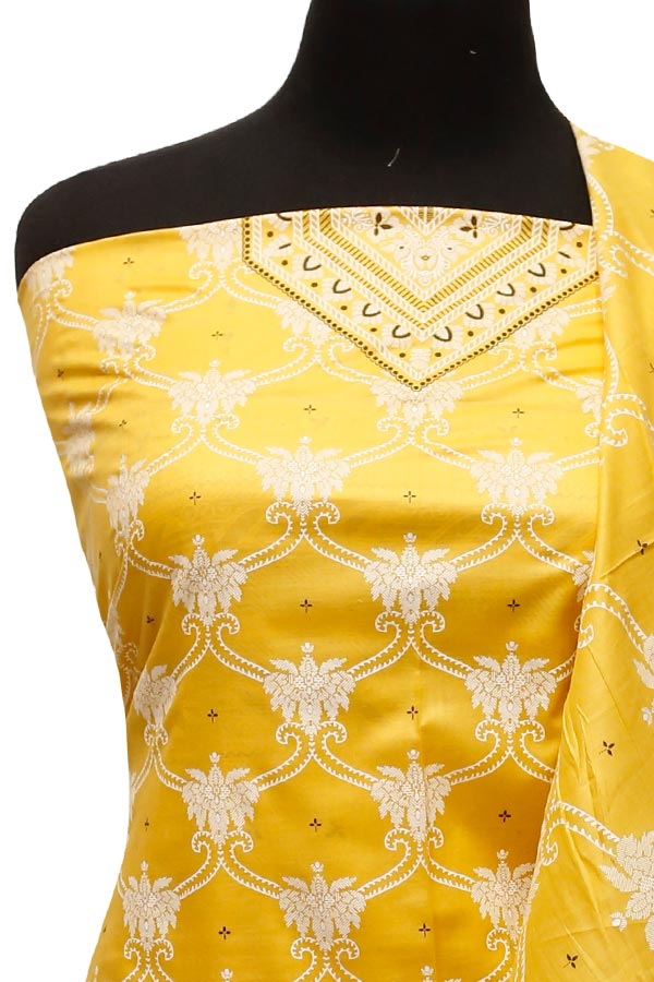 Alishba Classic Lawn`22 D#2838 Yellow
