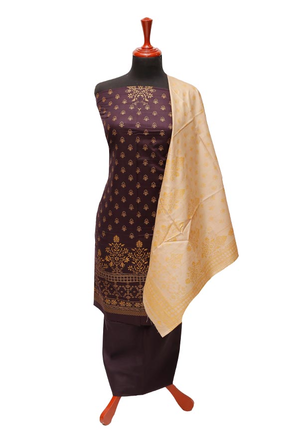 Alishba Classic Lawn`22 D#2836 Chocolate