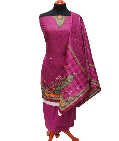 Alishba Classic Lawn`22 D#2840 Purple