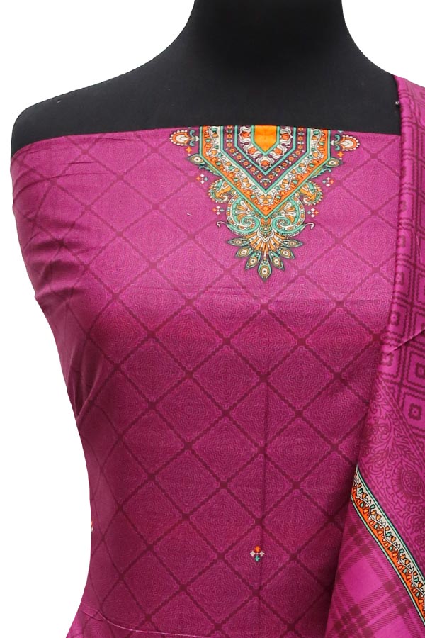 Alishba Classic Lawn`22 D#2840 Purple