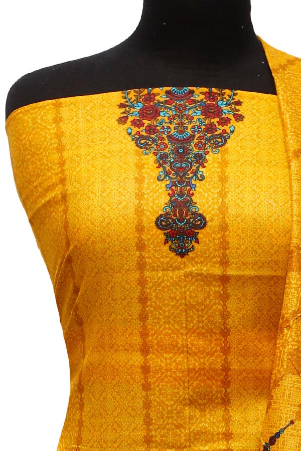 Alishba Classic Lawn`22 D#2841 Yellow