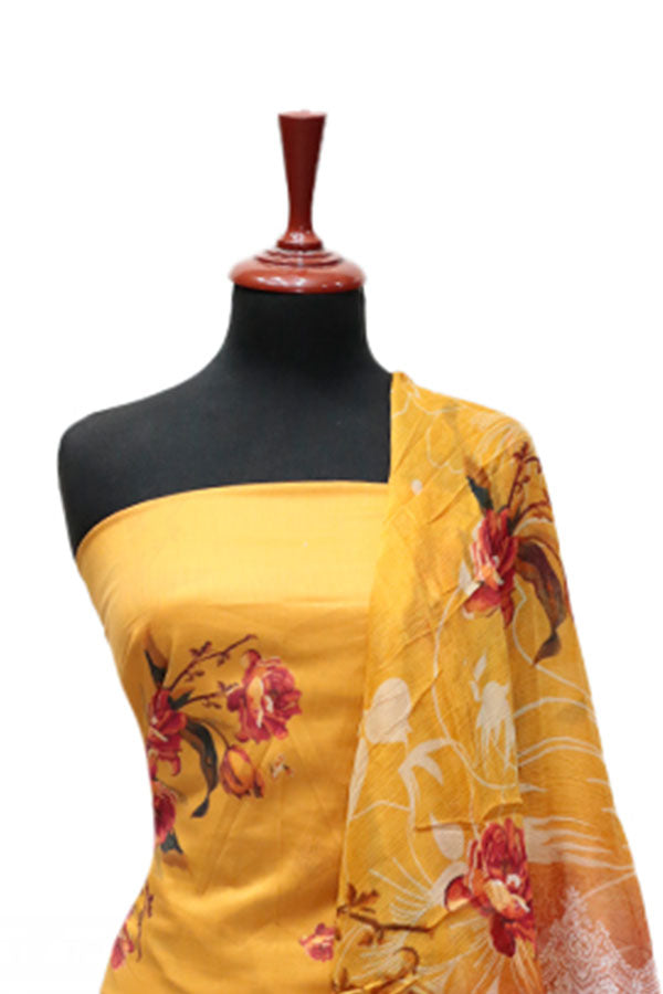 Alishba D/Print Lawn'25 D#120148 (Mustard)