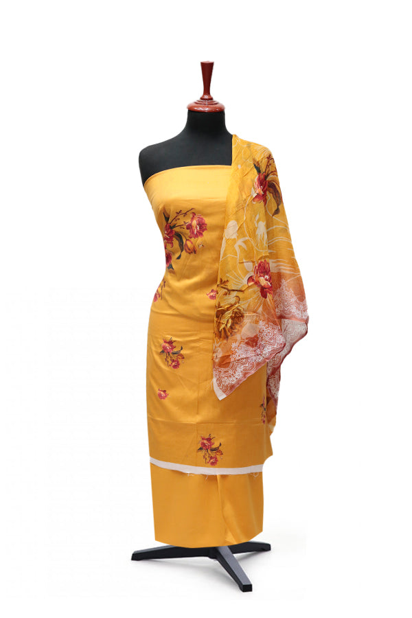 Alishba D/Print Lawn'25 D#120148 (Mustard)