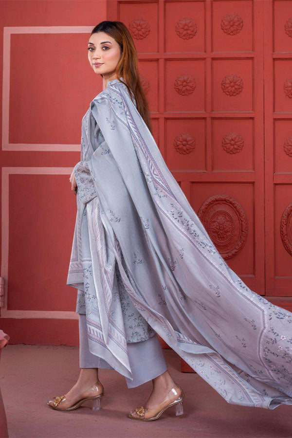 Alishba D/Print Lawn`25 D#351 (Grey)