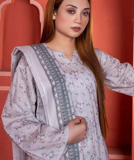 Alishba D/Print Lawn`25 D#356 (S Grey)