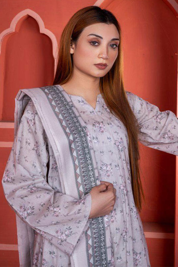 Alishba D/Print Lawn`25 D#356 (S Grey)