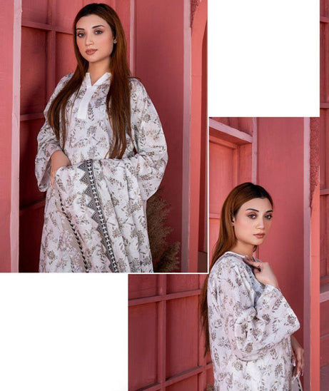 Alishba D/Print Lawn`25 D#359 (Off White)