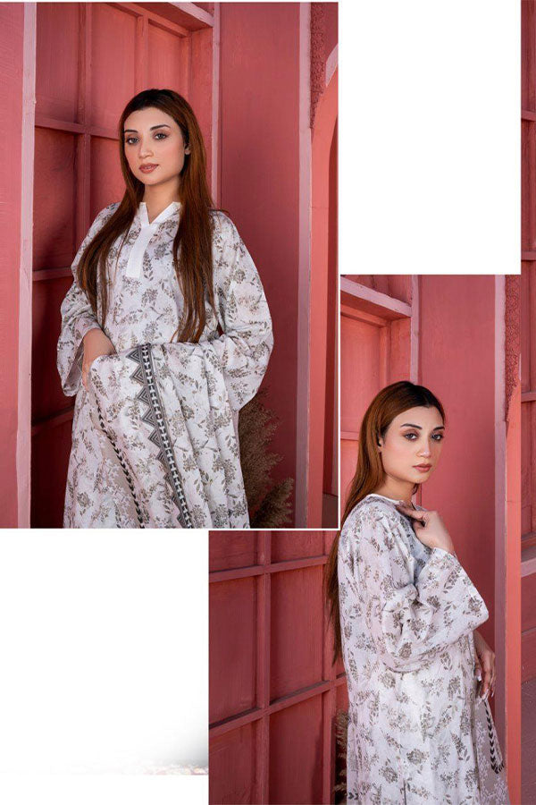 Alishba D/Print Lawn`25 D#359 (Off White)