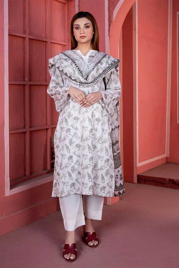 Alishba D/Print Lawn`25 D#359 (Off White)