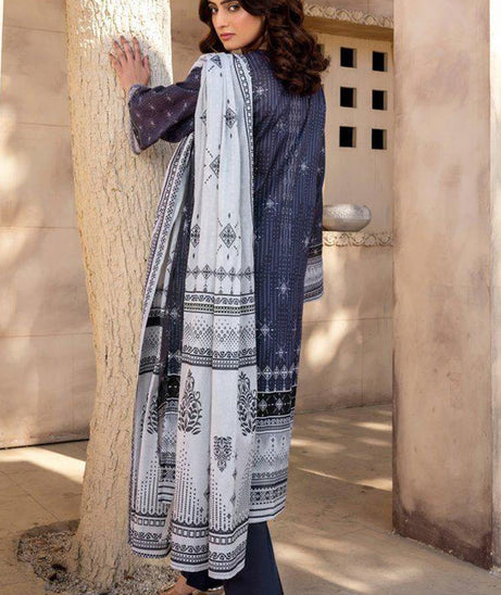 Alishba D/Print Lawn`25 D#4073 (Nevy)