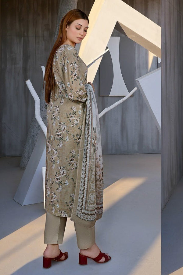 Alishba D/Print Lawn'25 D#5021 (Brown)