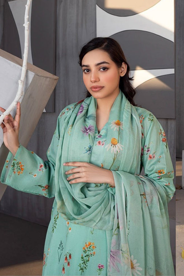 Alishba D/Print Lawn'25 D#5022 (L Ferozi)