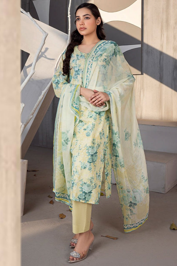 Alishba D/Print Lawn'25 D#5025 (L Yellow)