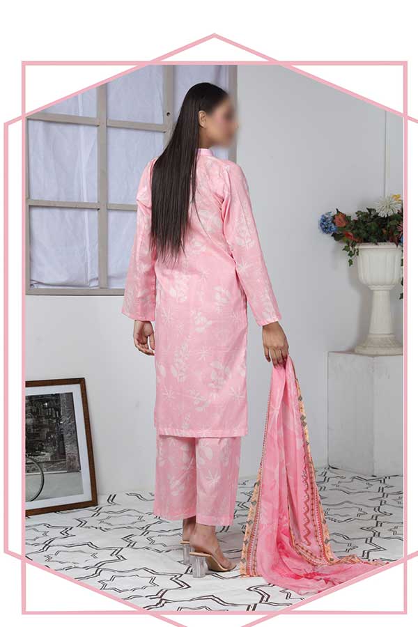 Alishba Digital Lawn`26 D#1921 (L Pink)