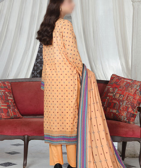 Alishba Digital Lawn`26 D#21175 (Peach)