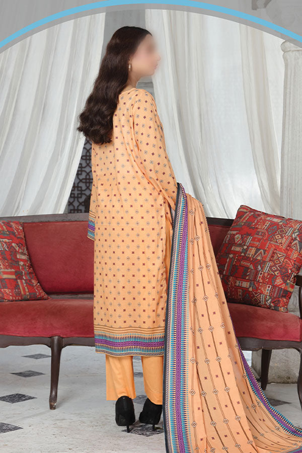 Alishba Digital Lawn`26 D#21175 (Peach)