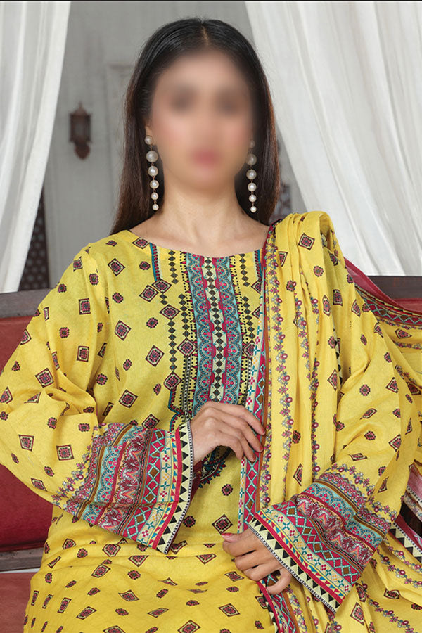 Alishba Digital Lawn`26 D#21176 (Yellow)