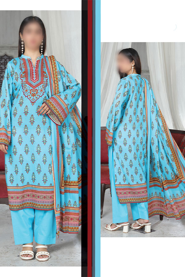 Alishba Digital Lawn`26 D#21179 (Ferozi)