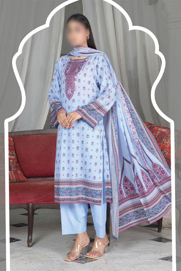 Alishba Digital Lawn`26 D#21181 (L Purple)