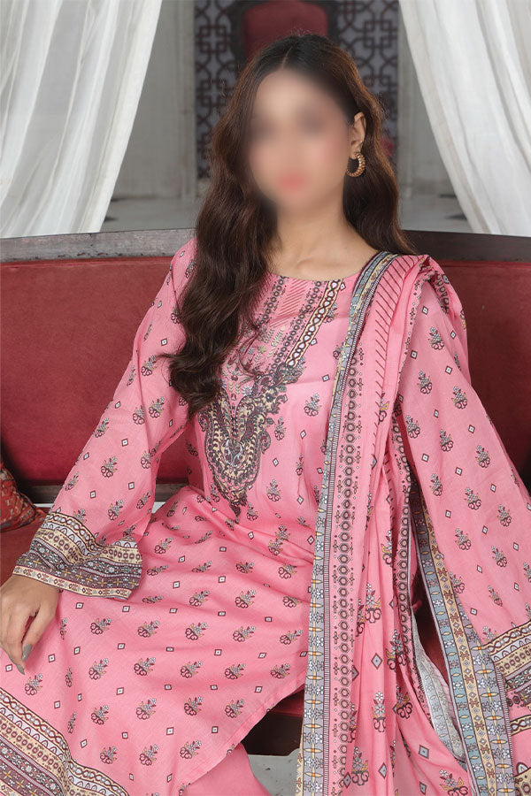 Alishba Digital Lawn`26 D#21182 (Pink)