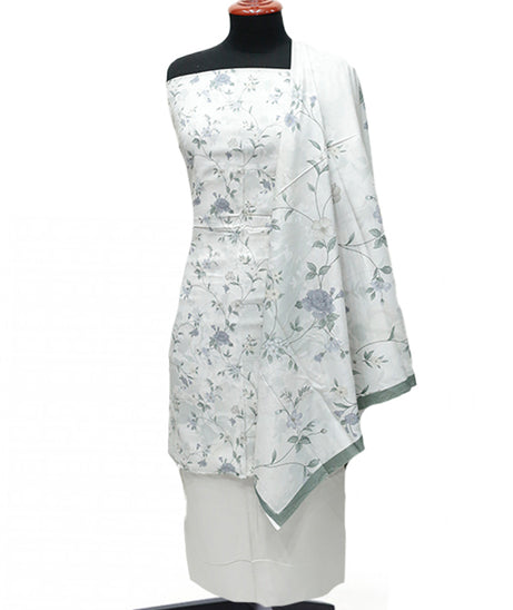 Alishba Digital Linen`25 D#1031 (Ash Grey)