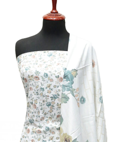 Alishba Digital Linen`25 D#1033 (Off White)