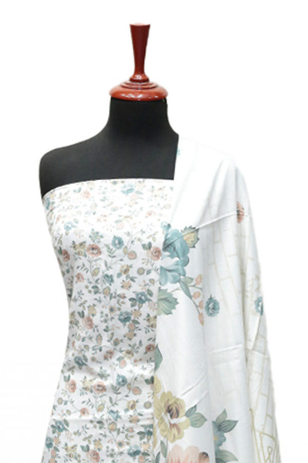 Alishba Digital Linen`25 D#1033 (Off White)