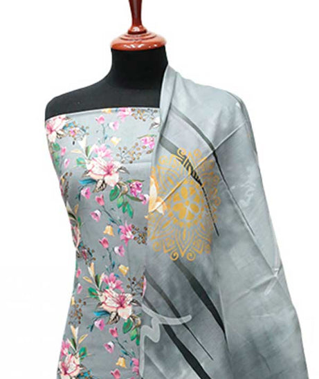 Alishba Haya Lawn`26 D#4866 (Grey)