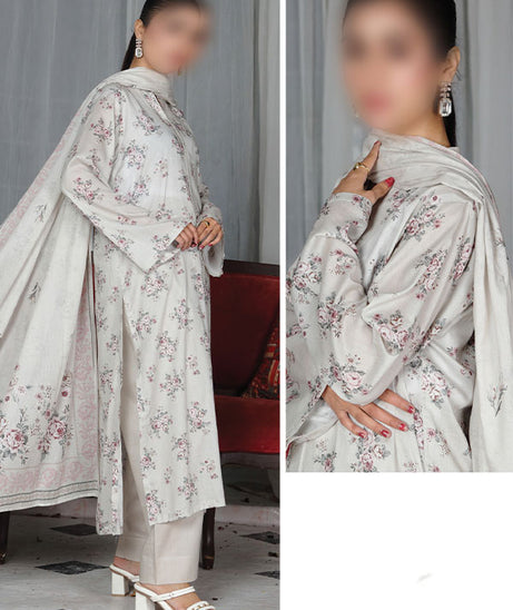Alishba Haya Lawn`26 D#3757 (Fawn)