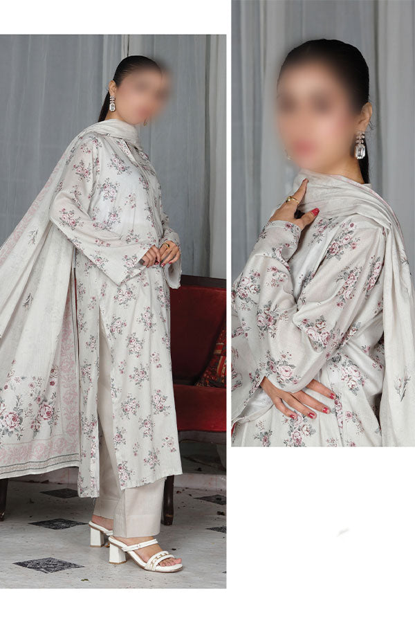 Alishba Haya Lawn`26 D#3757 (Fawn)