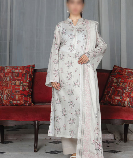Alishba Haya Lawn`26 D#3757 (Fawn)